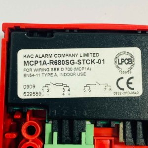 KAC Alarm MCP1A-R680SG-STCK-01 Manual call point