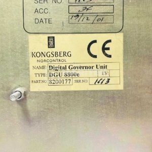 Nor control DGU 8800E Digital Governor Unit