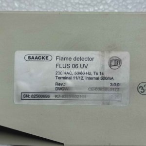 Saacke FLUS 06 UV Flame detector