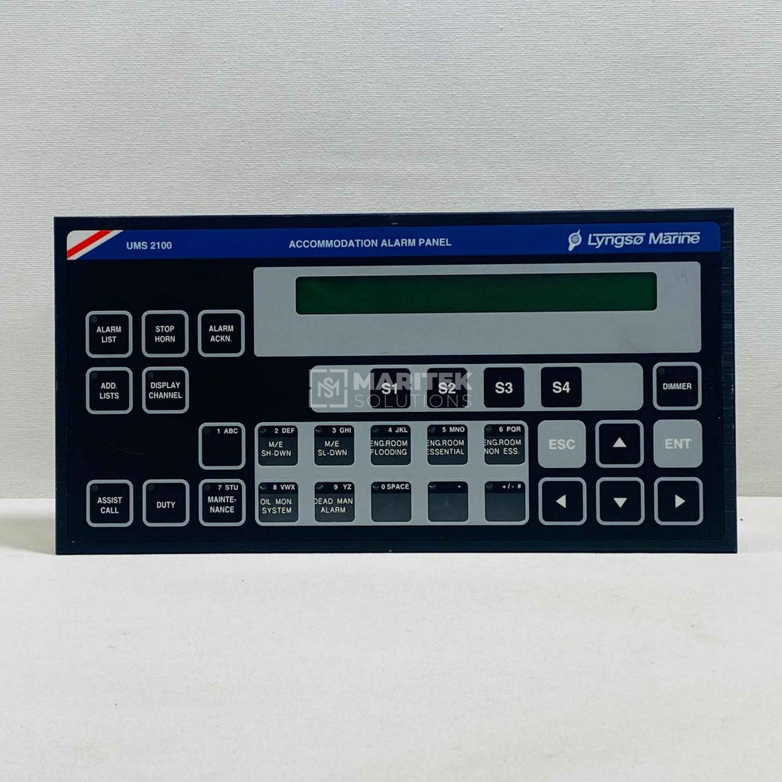 Lyngsø Marine UMS-2100 Bridge manoeuvring system panel (271.148.529/B)