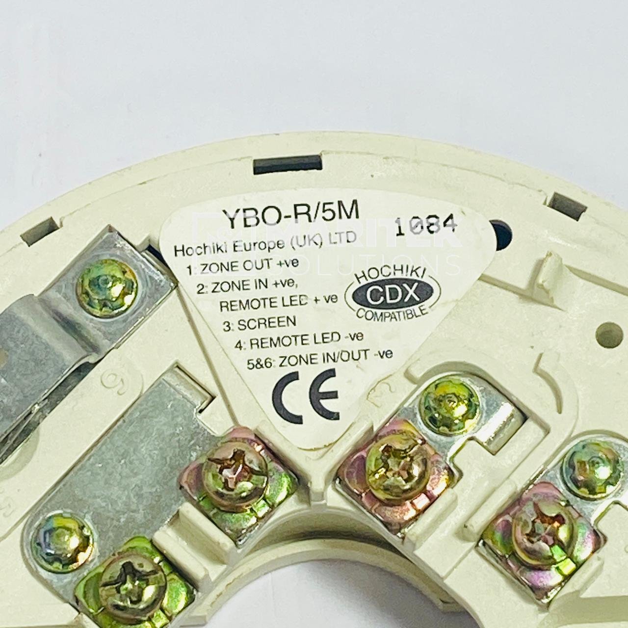 2. YBO-R-5M (4) Hochiki YBO-R/5M Fire alarm base
