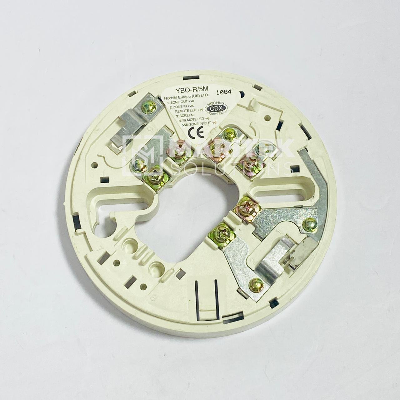2. YBO-R-5M (5) Hochiki YBO-R/5M Fire alarm base