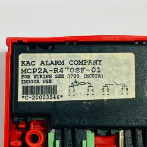 KAC Alarm MCP2A-R470SF-01 Manual Call Point