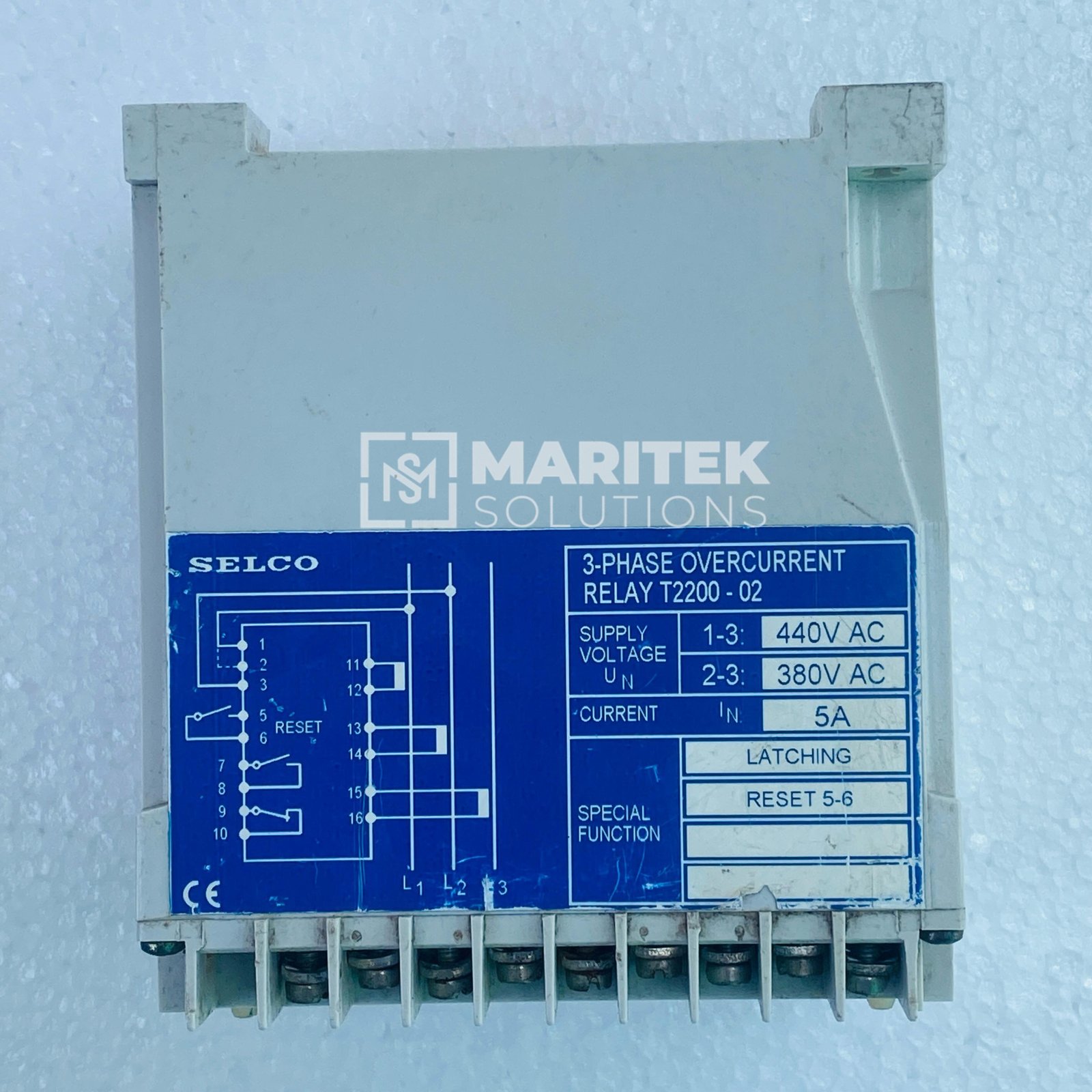 Selco T2200-02 3-Phase Overcurrent Relay