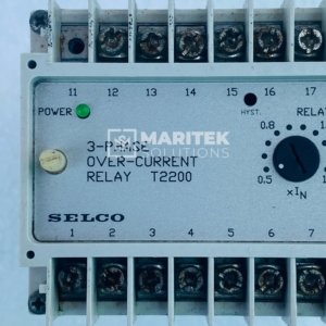 Selco T2200-02 3-Phase Overcurrent Relay
