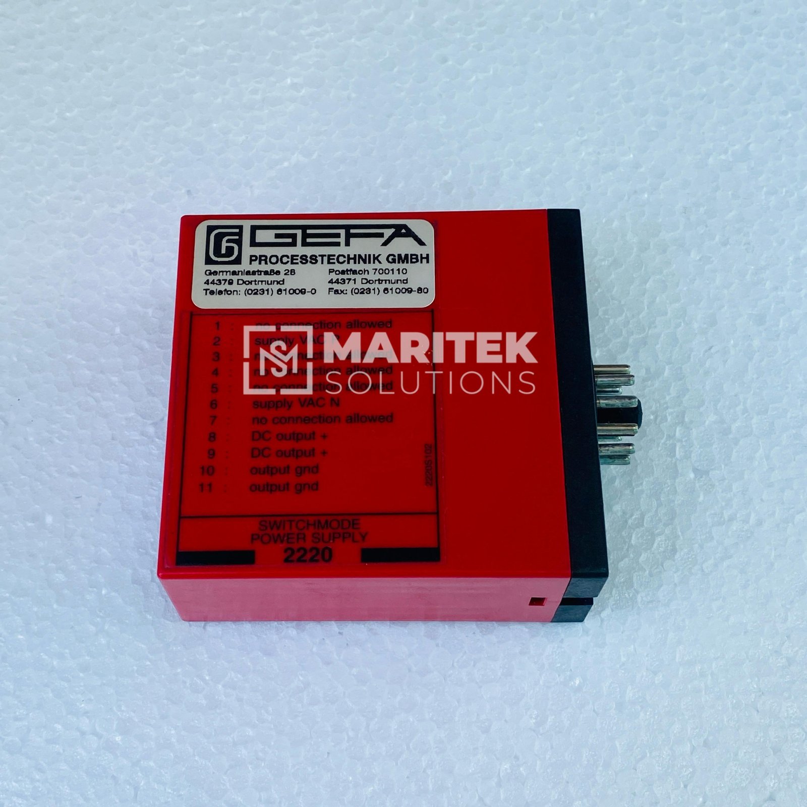 21. 2220 (4) PR Electronics 2220 Switch mode power supply