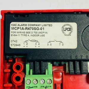 KAC Alarm MCP1A-R470SG-01 Manual call point