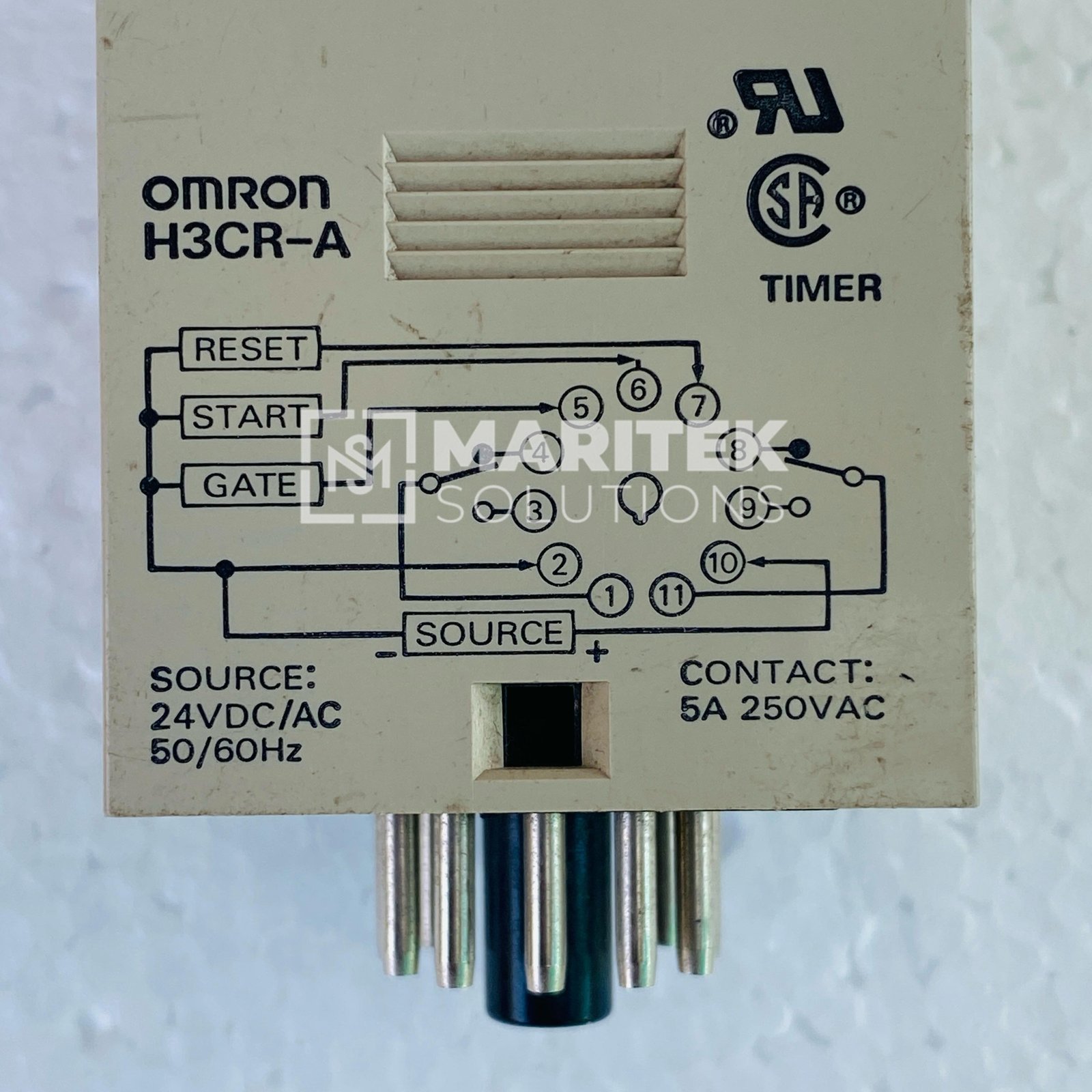 22. H3CR-A (2) Omron H3CR-A Multi functional timer