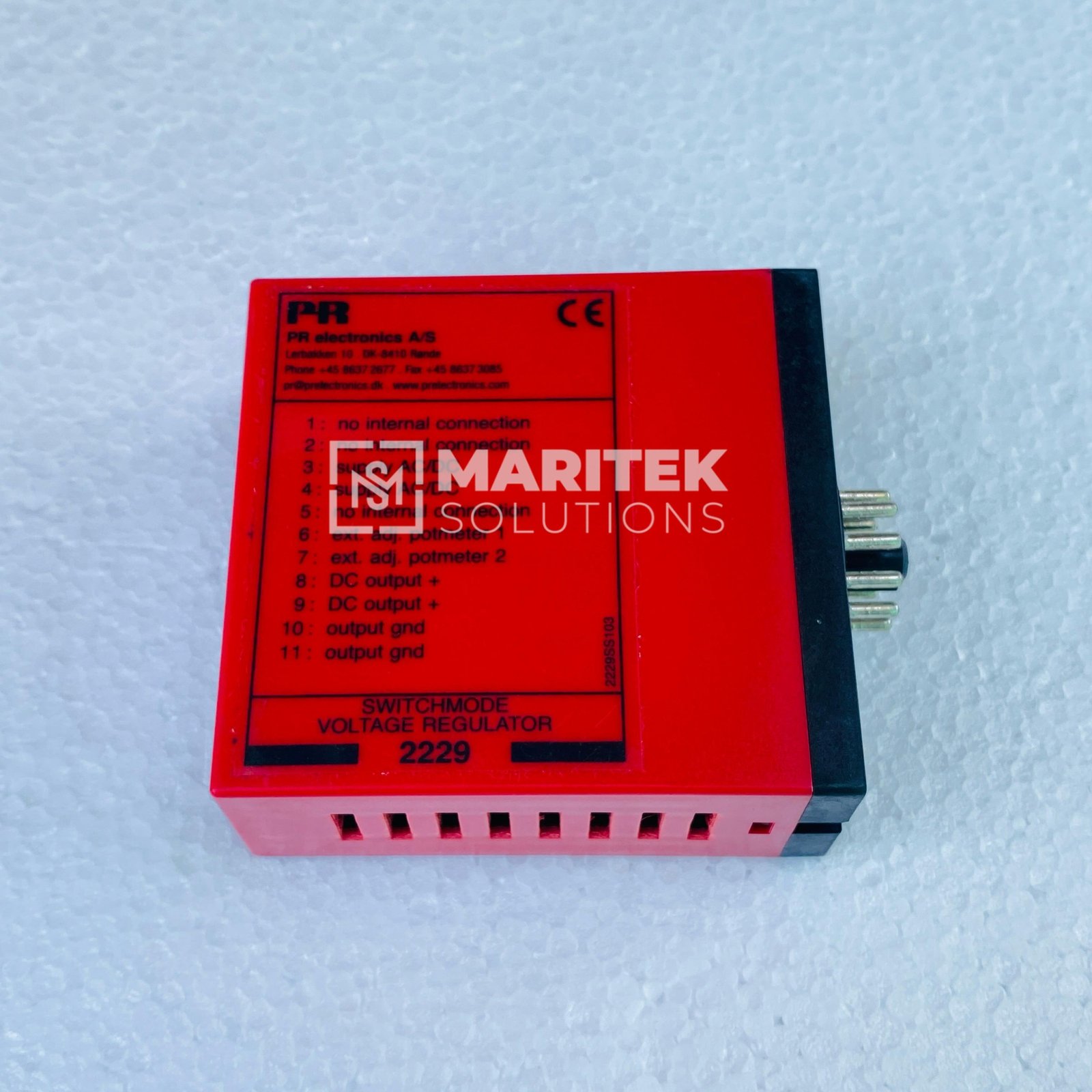 23. 2229 (6) PR Electronics 2229 Switch mode voltage regulator