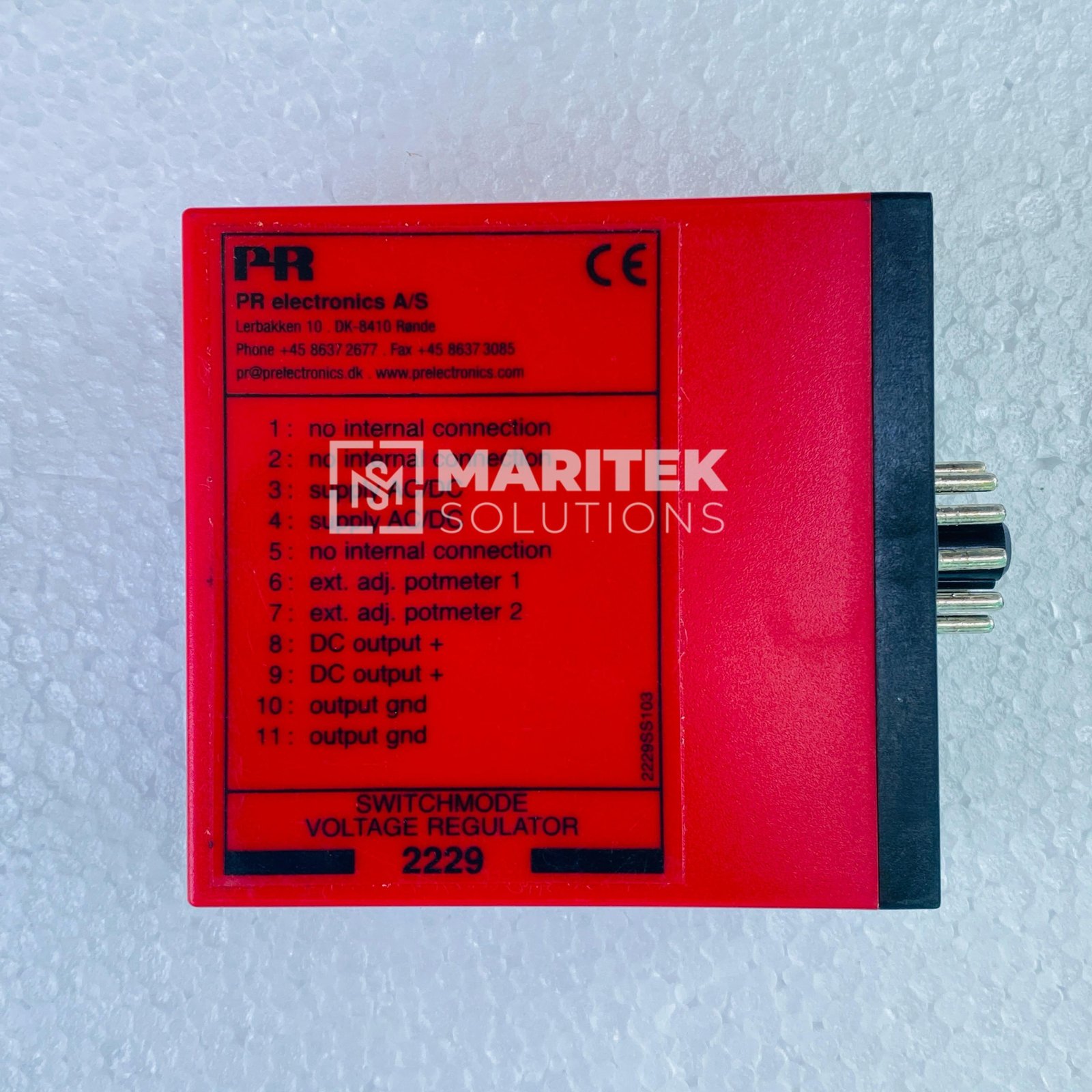 23. 2229 (7) PR Electronics 2229 Switch mode voltage regulator