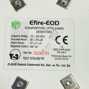 Eleks Efire-EOD Conventional optical smoke detector