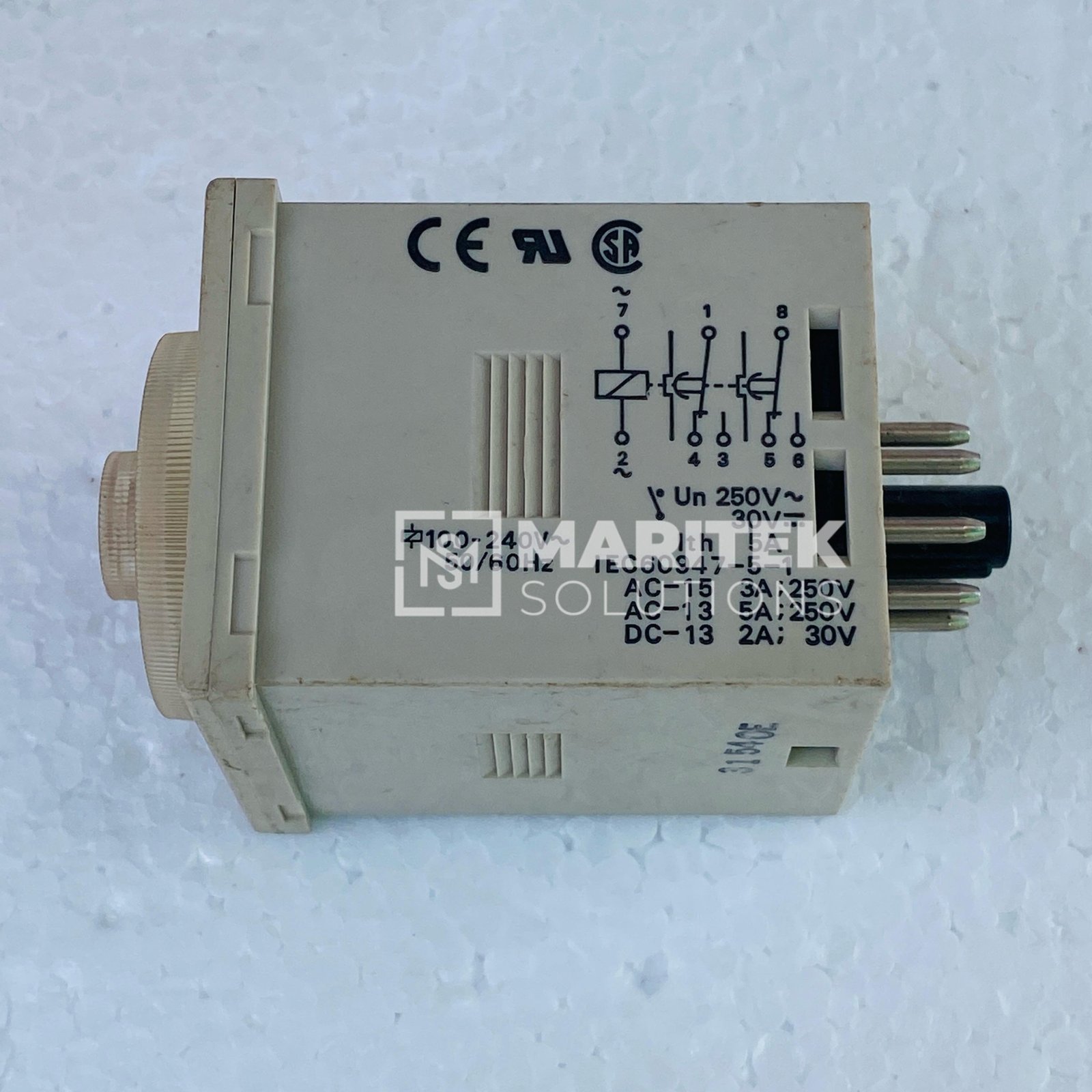 23. H3CR-F8 (4) Omron H3CR-A8 Solid-state Multi-functional timer relay