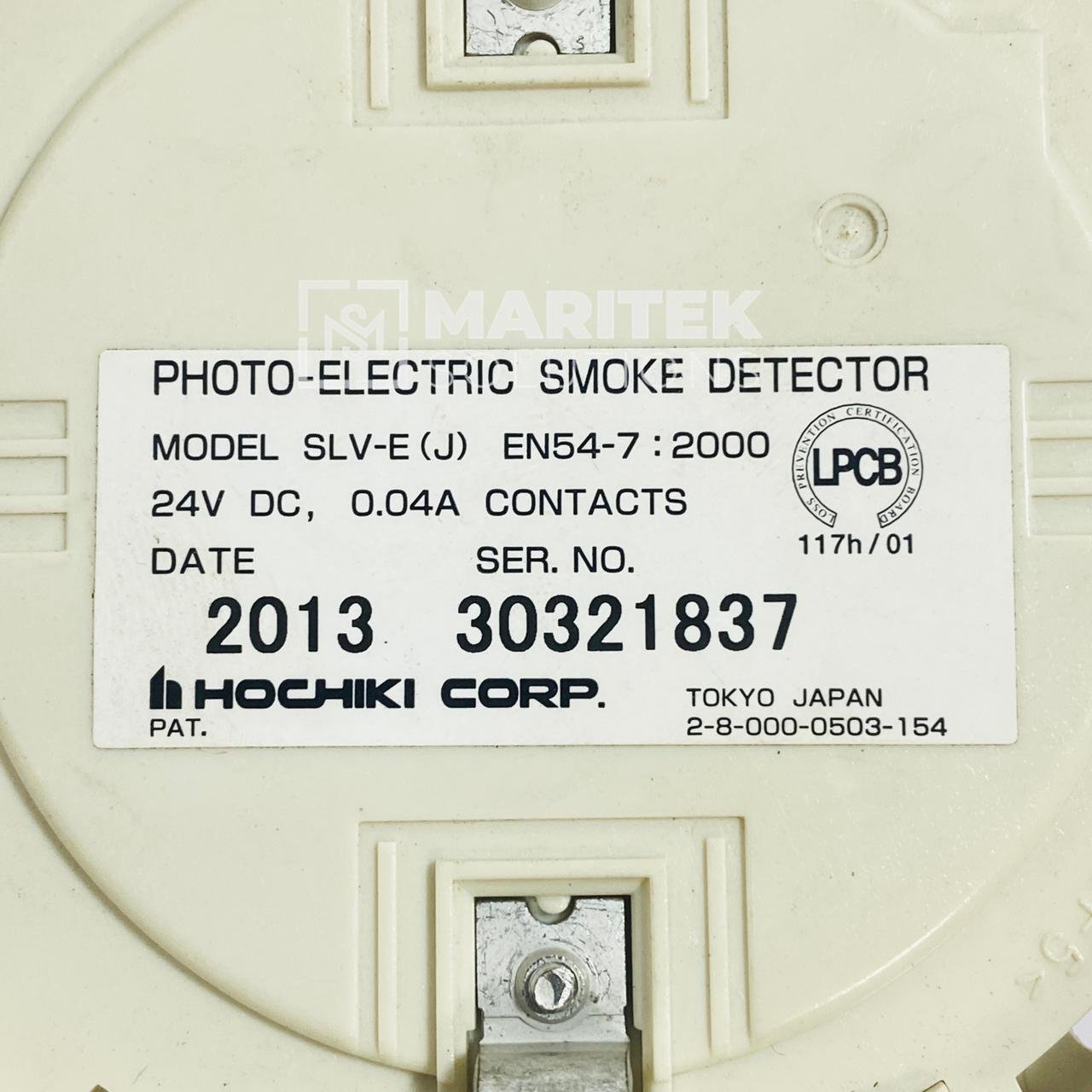 23. SLV-E(J) (5) Hochiki SLV-E(J) Photoelectric smoke detector
