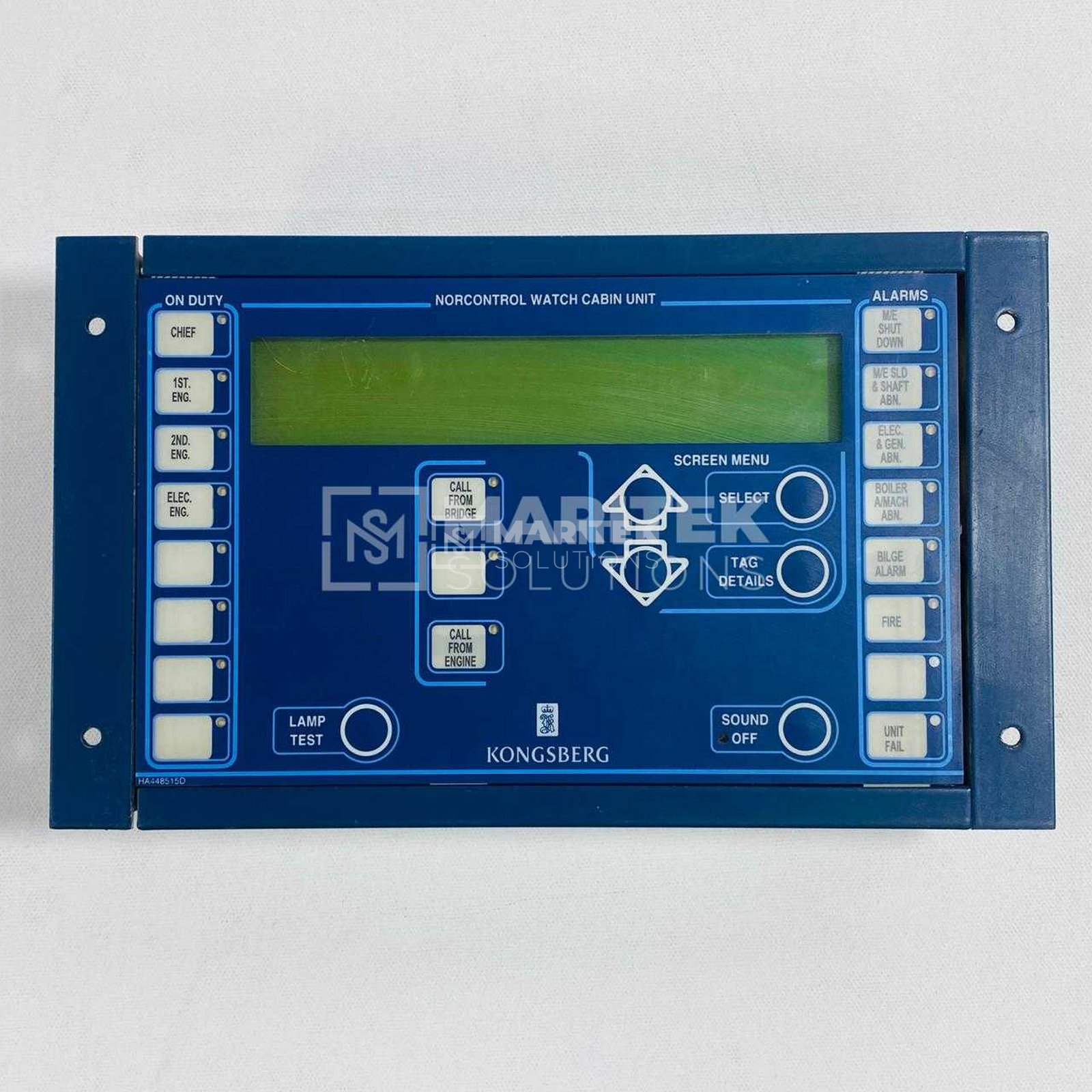 Norcontrol 8100188 Watch Cabin Unit Display (REV J)