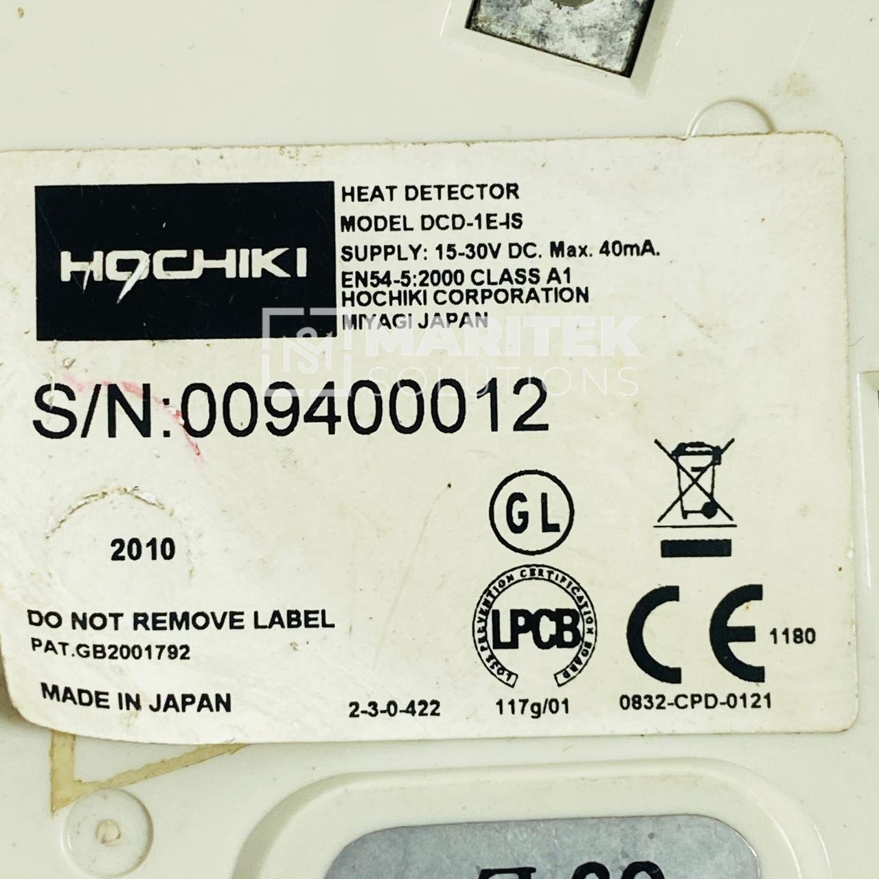 25. DCD-1E-IS (4) Hochiki DCD-1E-IS Intrinsically Safe Heat Detector