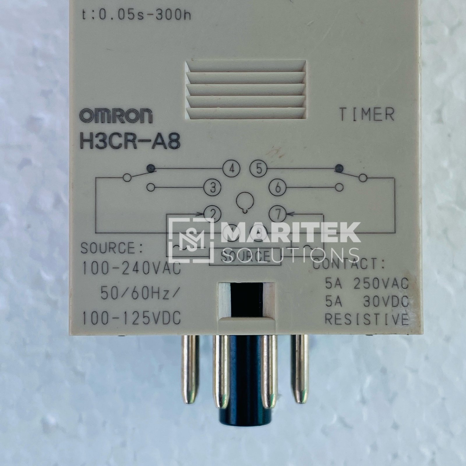 25. H3CR-A8 (2) Omron H3CR-A8 Analog industrial timer