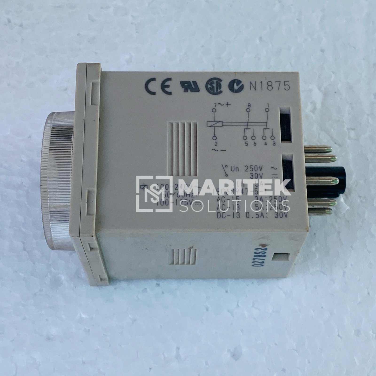 25. H3CR-A8 (3) Omron H3CR-A8 Analog industrial timer