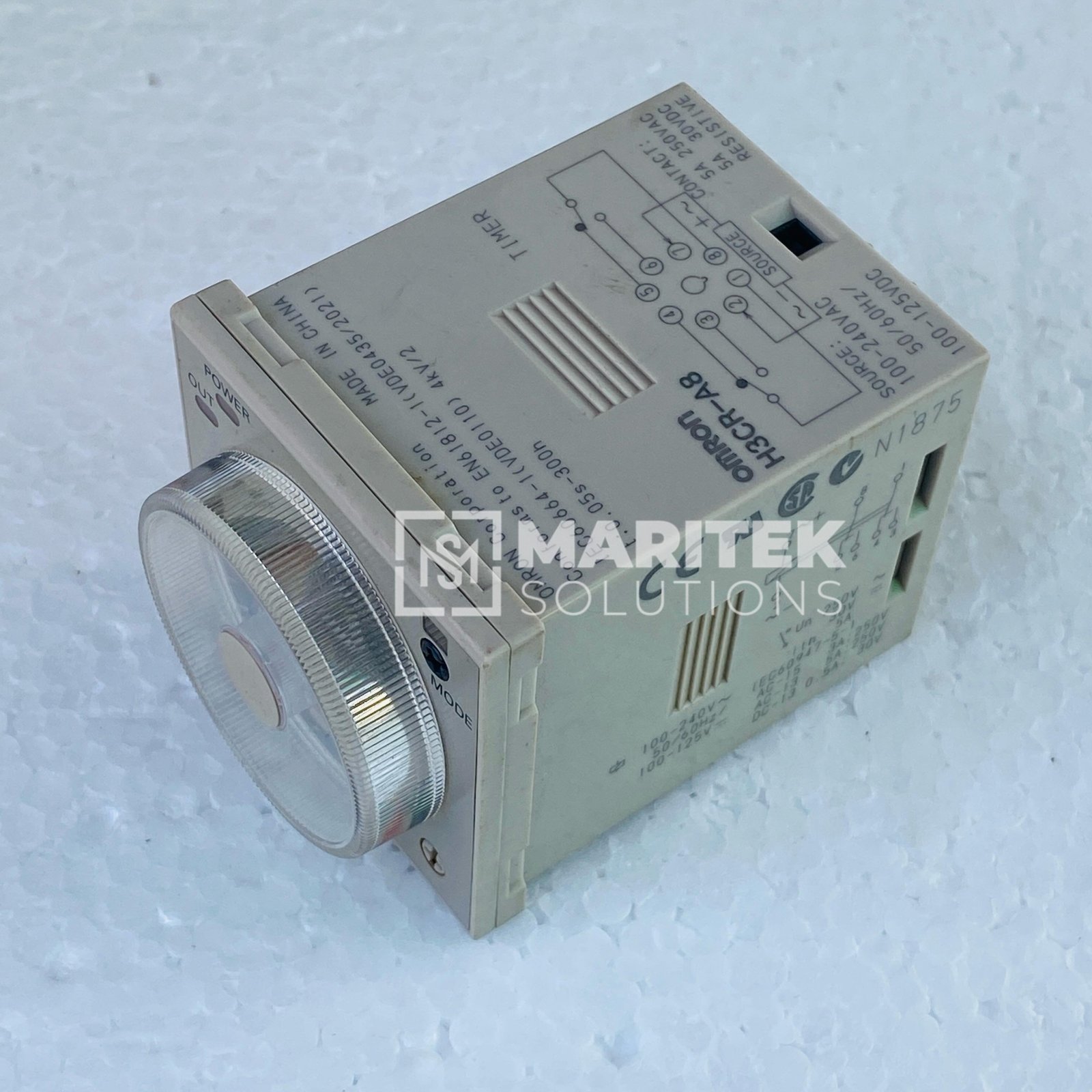 25. H3CR-A8 (4) Omron H3CR-A8 Analog industrial timer