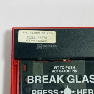 KAC Alarm KR670 Fire alarm manual call point