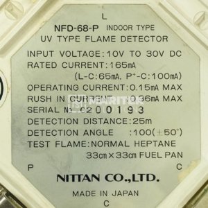 Nittan NFD-68-P UV Flame Detector