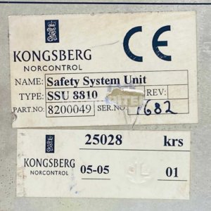 Norcontrol Automation SAU 8810 (8200049) A/S Safety System Unit