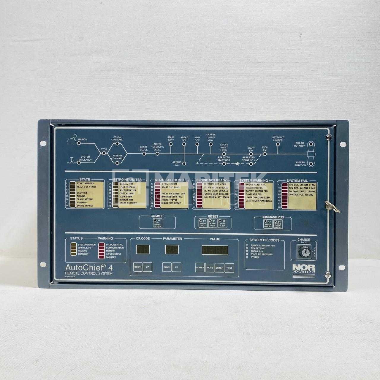 26. AC4ECR 8200022 (5) Norcontrol AC4ECR AutoChief 4 Control Room Unit