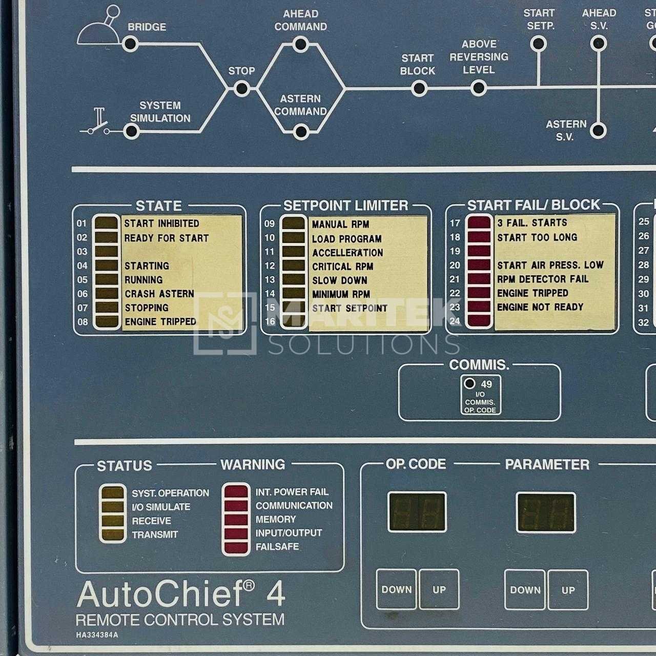 26. AC4ECR 8200022 (6) Norcontrol AC4ECR Control Room Unit