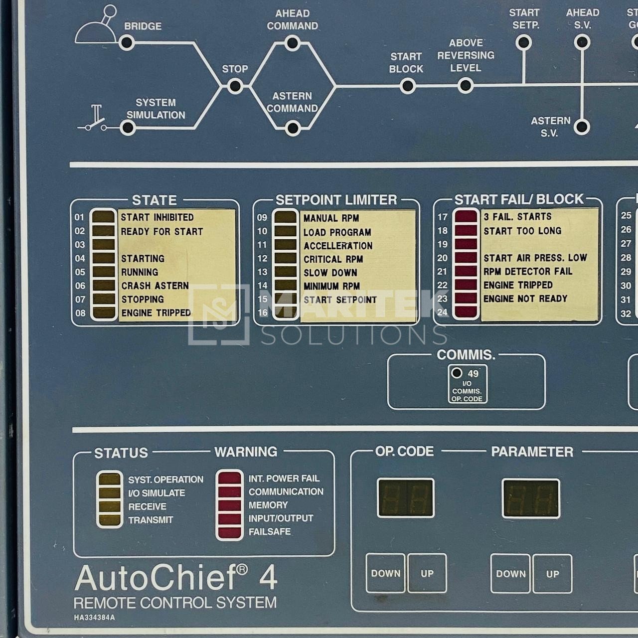 26. AC4ECR 8200022 (6) Norcontrol AC4ECR Control Room Unit