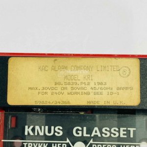 KAC Alarm KR1 Manual call point