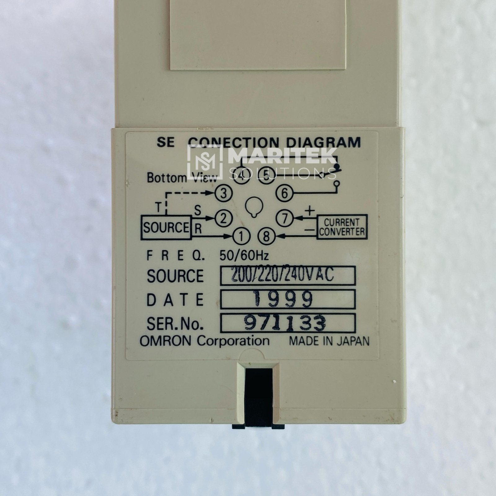 27. SE-SP2N (2) Omron SE-SP1N Motor relay