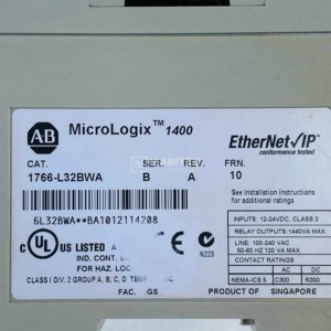 Allen-Bradley 1766-L32BWA MicroLogix 1400 programmable logic controller