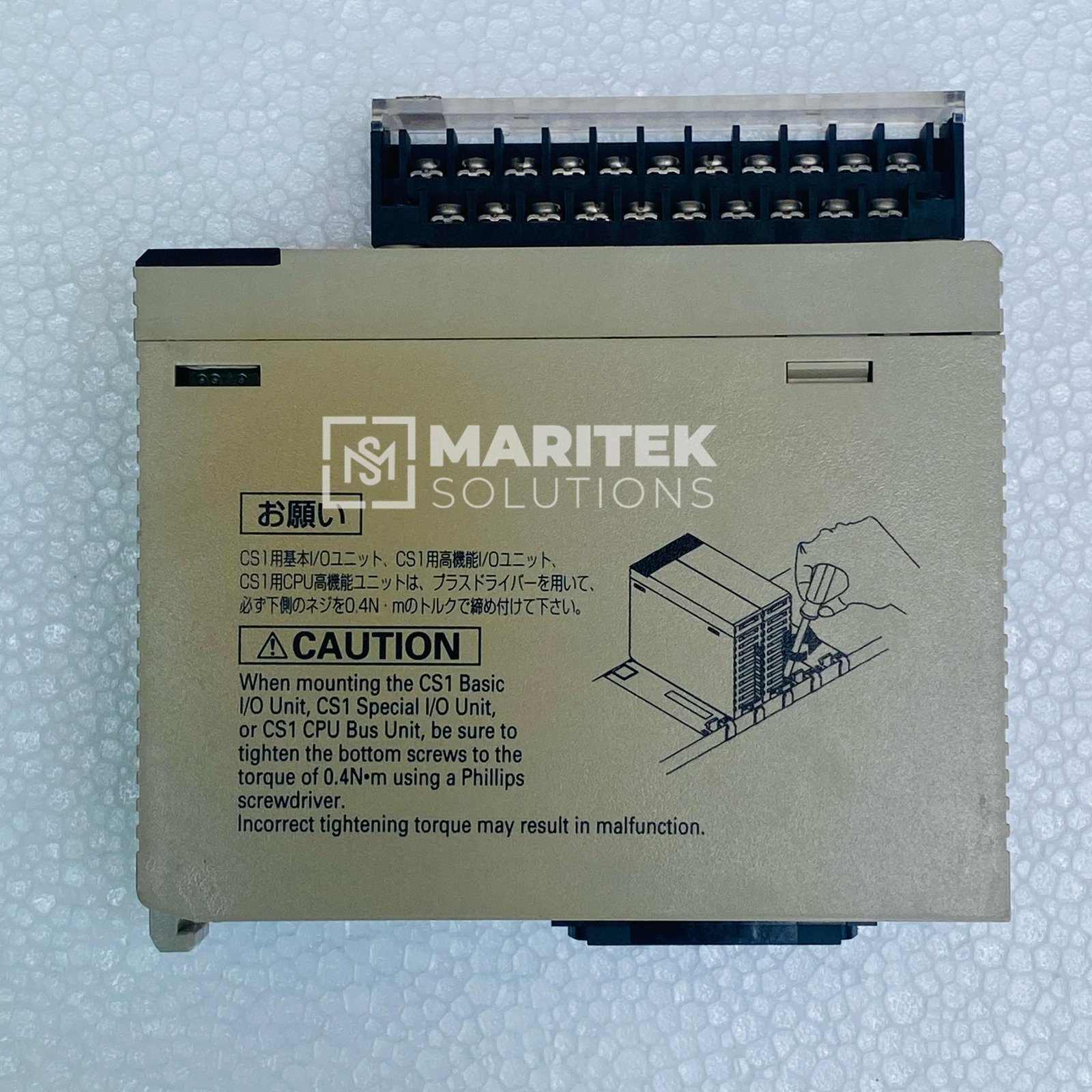 28. CS1W-DAO8C (1) Omron CS1W-DA08C Analog Output Unit
