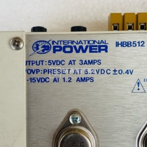 International Power IHBB512 linear power supply