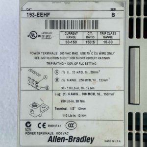 Allen-Bradley 193-EEKG E1 Plus Overload Relay