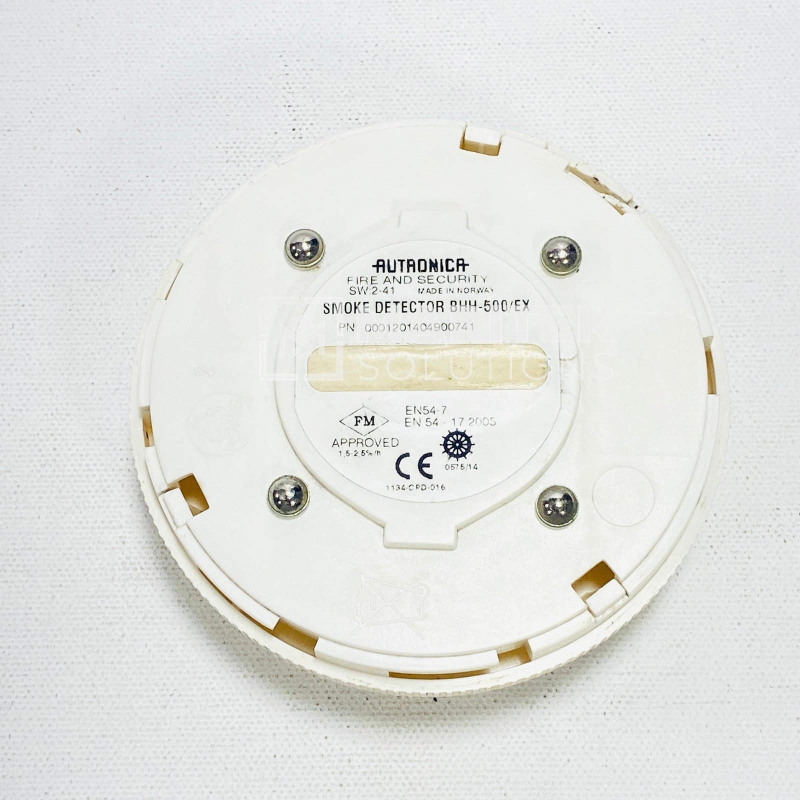 3. BHH-500-EX (2) Autronica BHH-500/EX Smoke detector