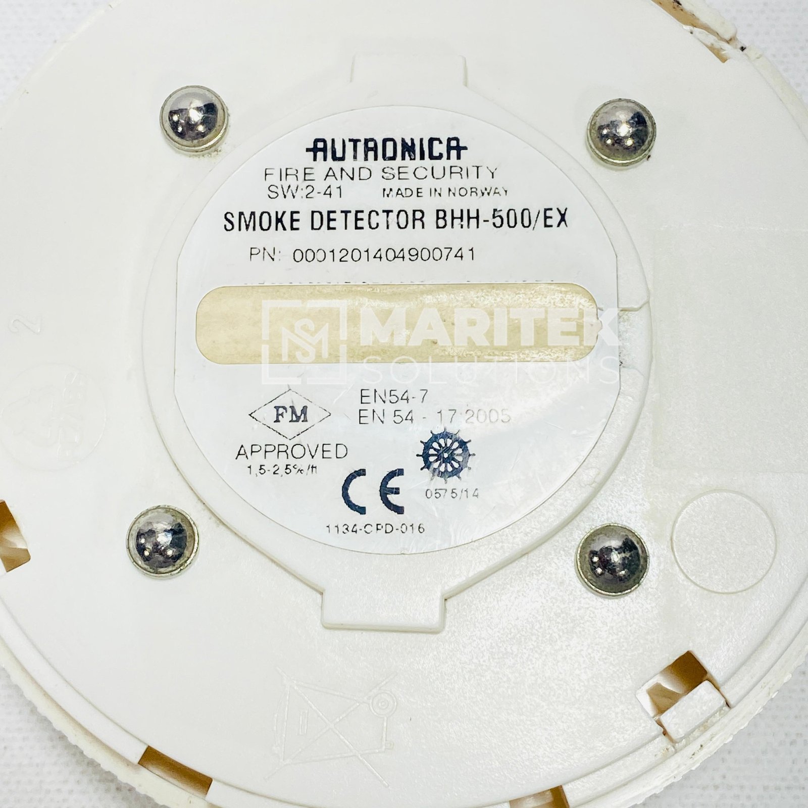3. BHH-500-EX (3) Autronica BHH-500/EX Smoke detector
