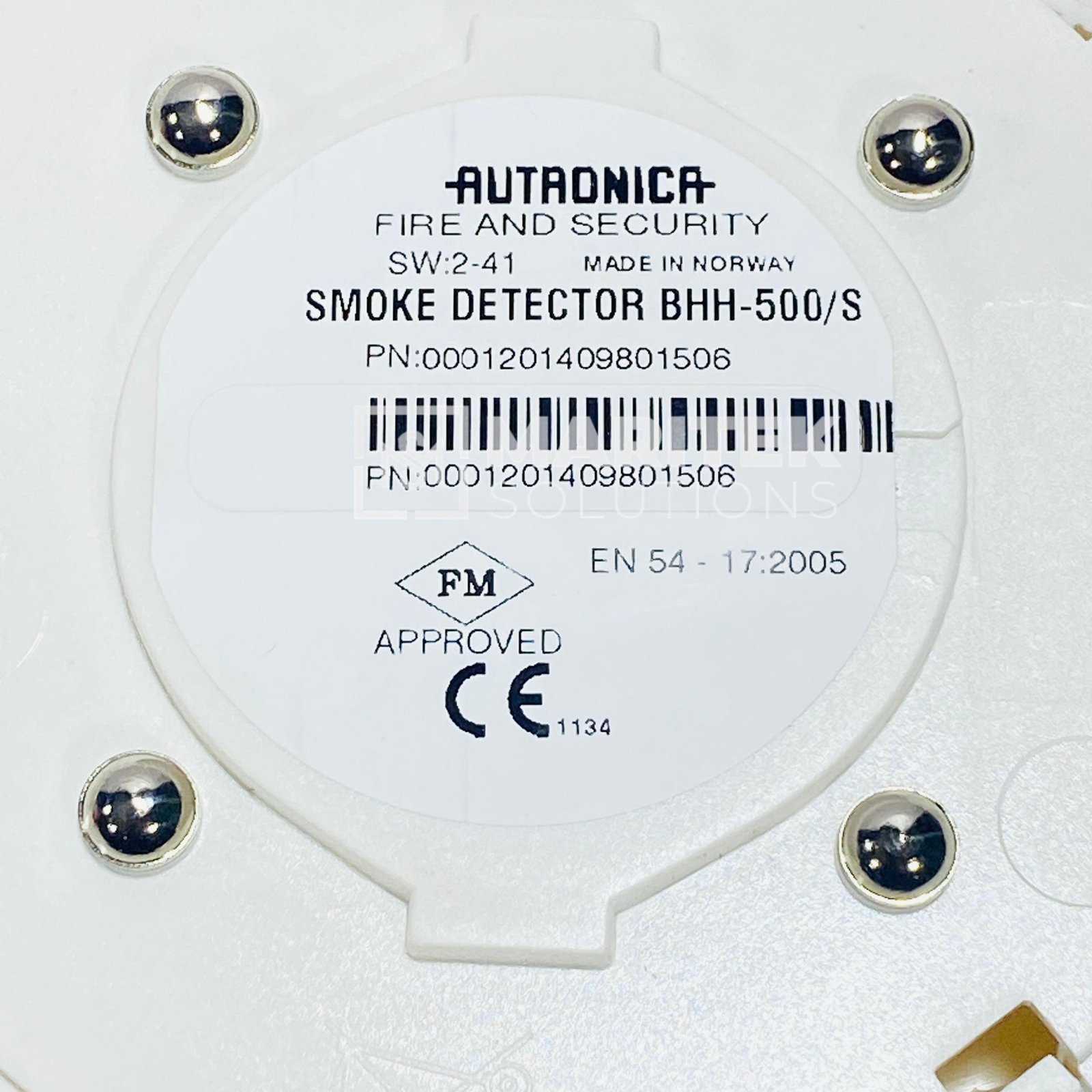 3. BHH-500-S (5) Autronica BHH-500/S Photoelectric smoke detector
