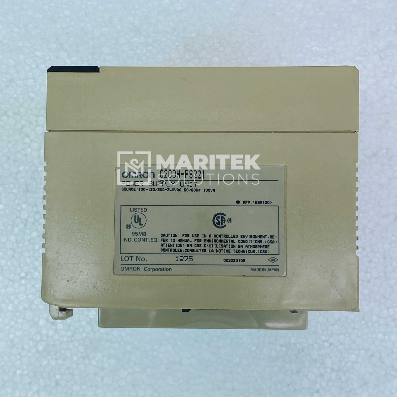 Omron C200H-PS221 Power Supply Unit for PLC systems