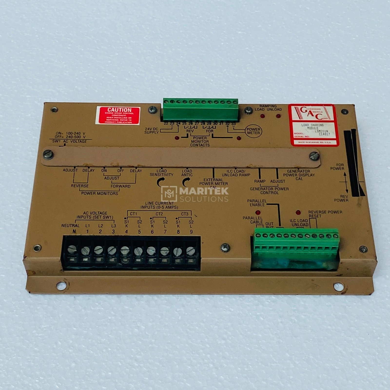 Governors America Corp LSM201N Load Sharing Module