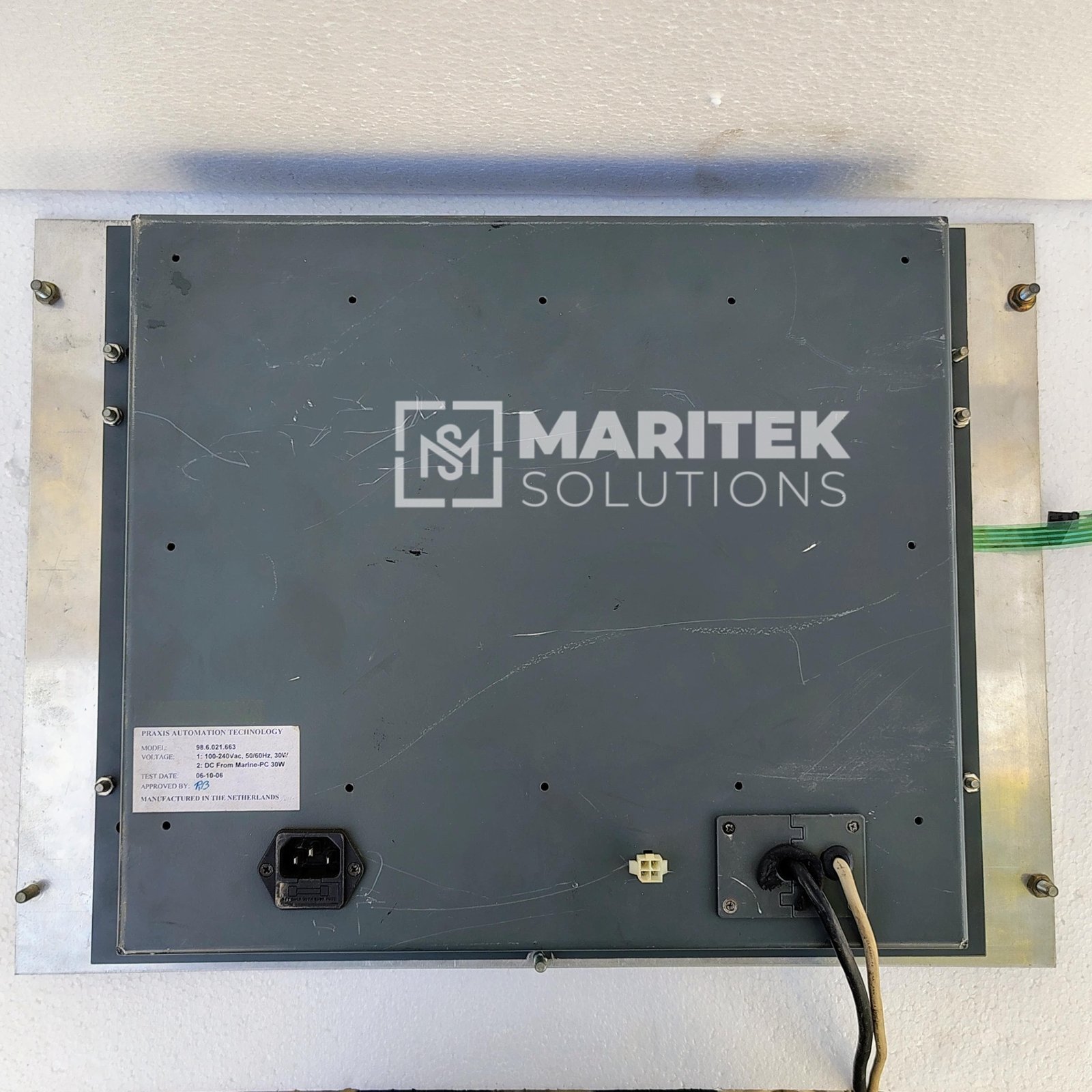 30. 98.6.021.663 (3) Praxis Automation 15″ TFT Display (98.6.021.663)