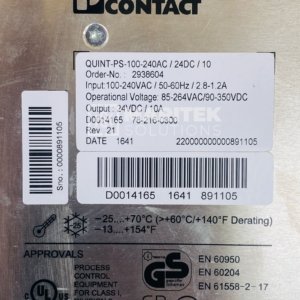 Phoenix Contact QUINT-PS-100-240AC/24DC/10 Power supply unit