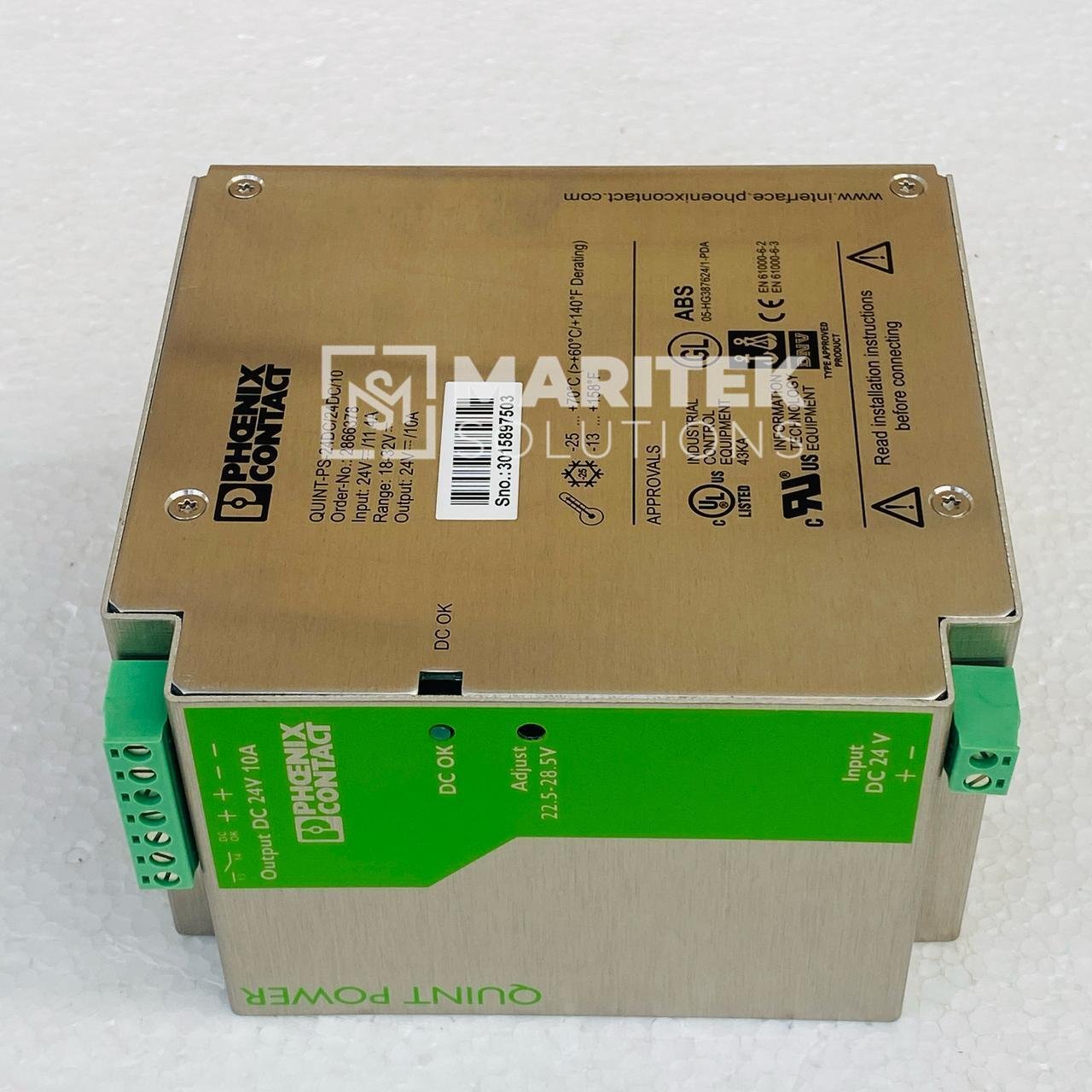 31. QUINT-PS-24DC24DC10 (2) Phoenix Contact QUINT-PS-24DC/24DC/10 (2866378) Buffer Module
