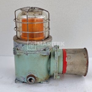 Q-Light SESA-3-WS Explosion-proof light with a phone