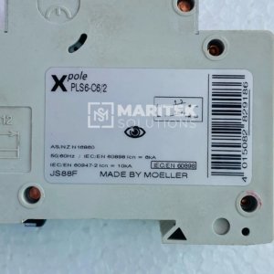 Moeller PLS6-C6/2 2-pole Miniature circuit breaker