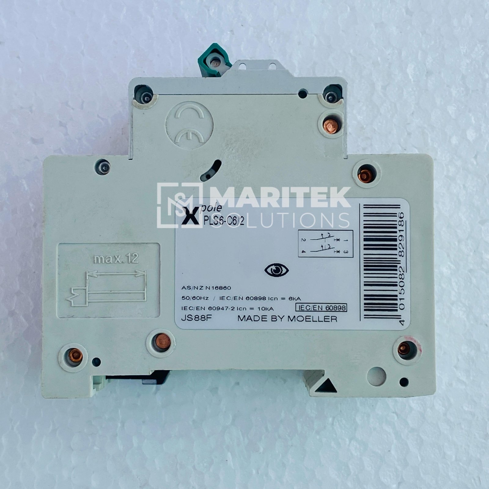 35. PLS6-C62 (3) Moeller PLS6-C6/2 2-pole Miniature circuit breaker