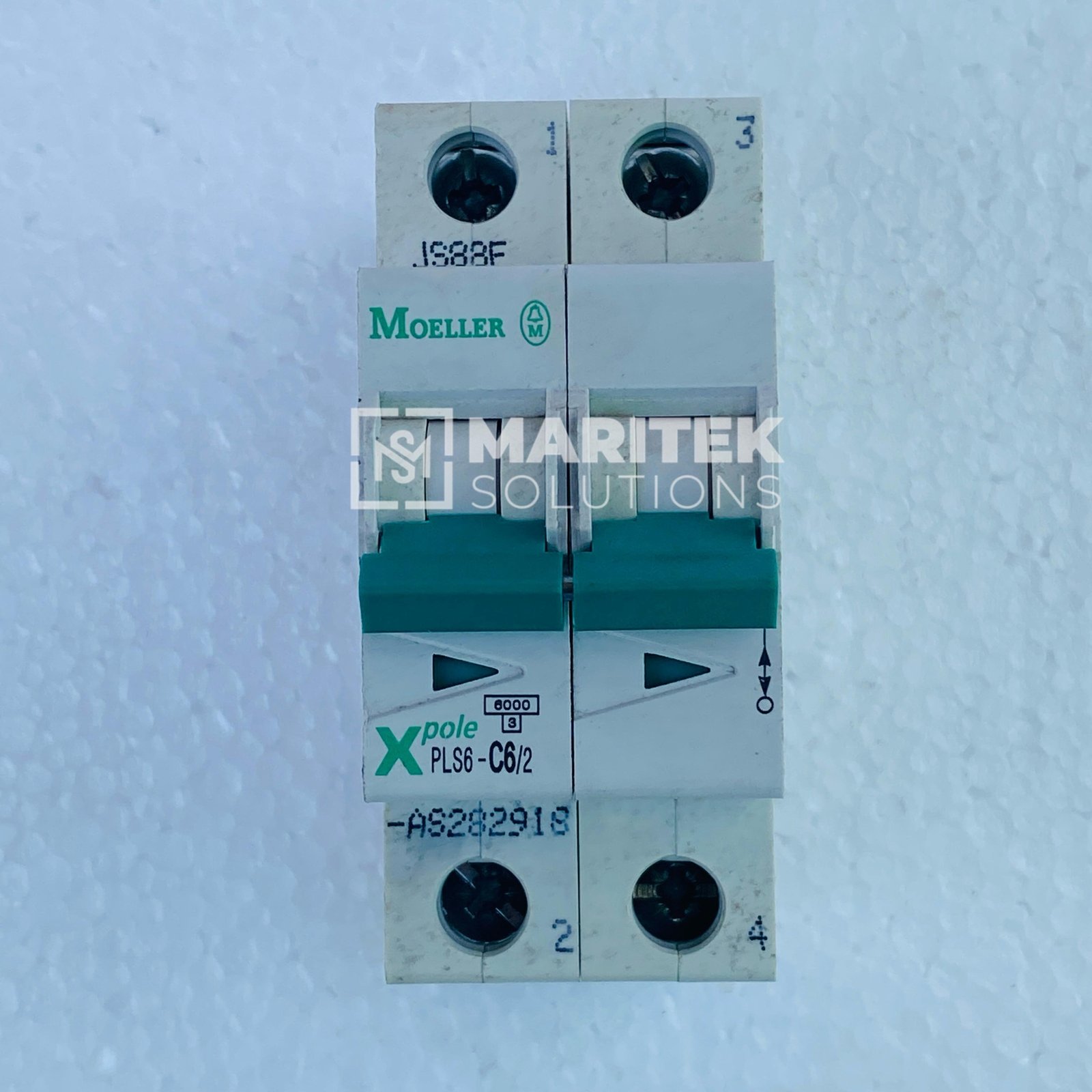 35. PLS6-C62 (5) Moeller PLS6-C6/2 2-pole Miniature circuit breaker