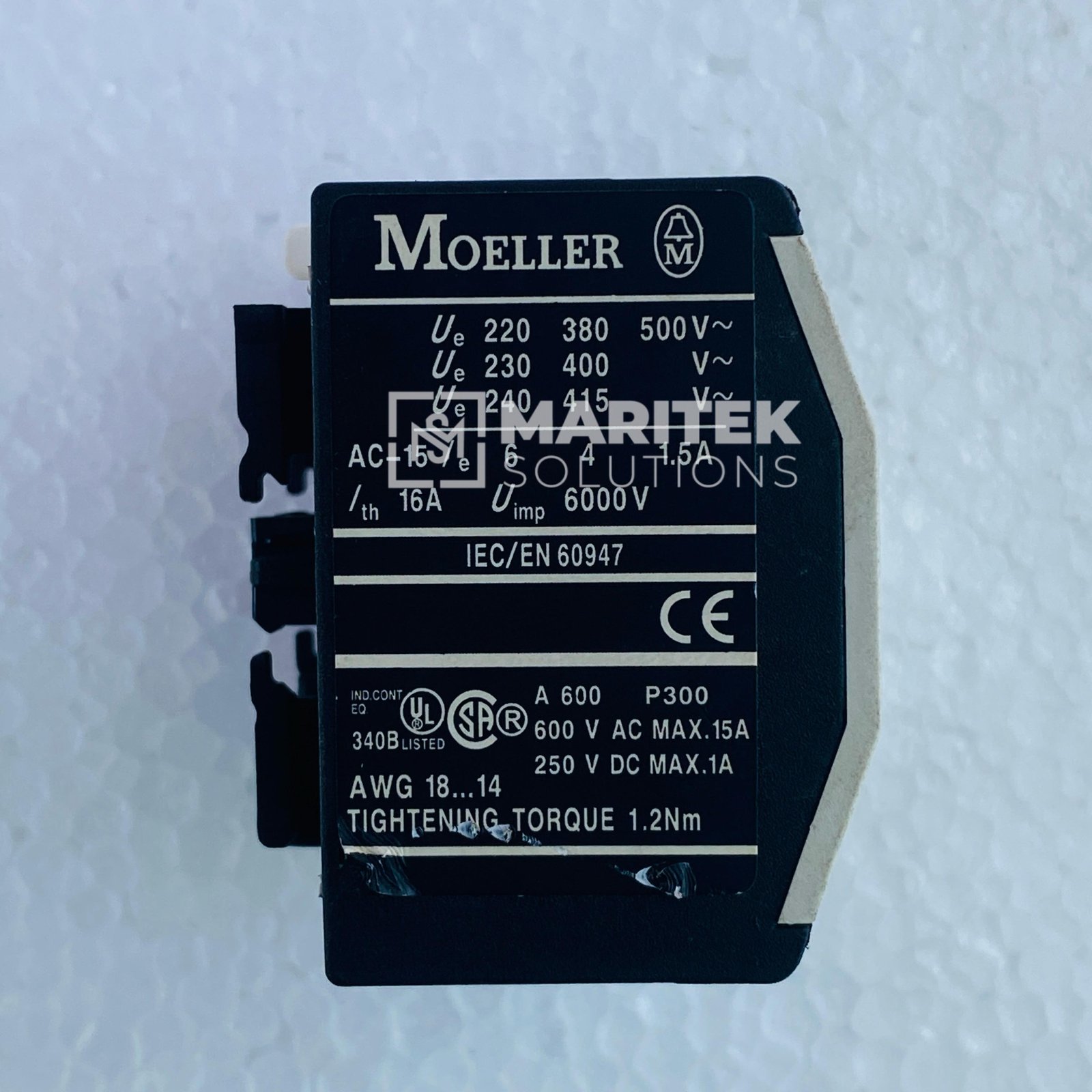 36. 22DIL M (4) Moeller 22DIL M Auxiliary contact block