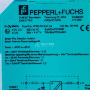 Pepperl+Fuchs KFD0-CS-Ex1.54 Smart fire detector isolator (107496)