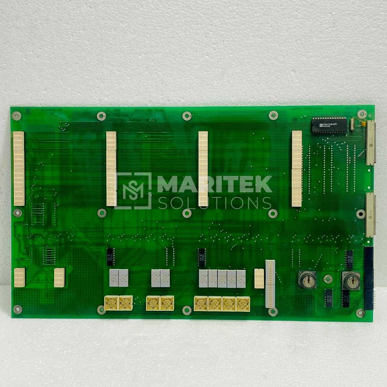 Norcontrol Automation NA-1008.2 Operators Panel PCB Card