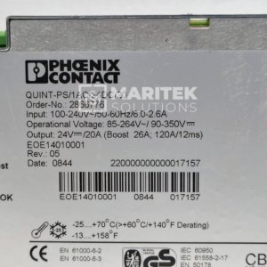 Phoenix Contact QUINT-PS/1AC/24DC/20Power supply unit